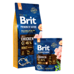 Brit Premium by Nature with Chicken Adult M 10-25 kg 15kg