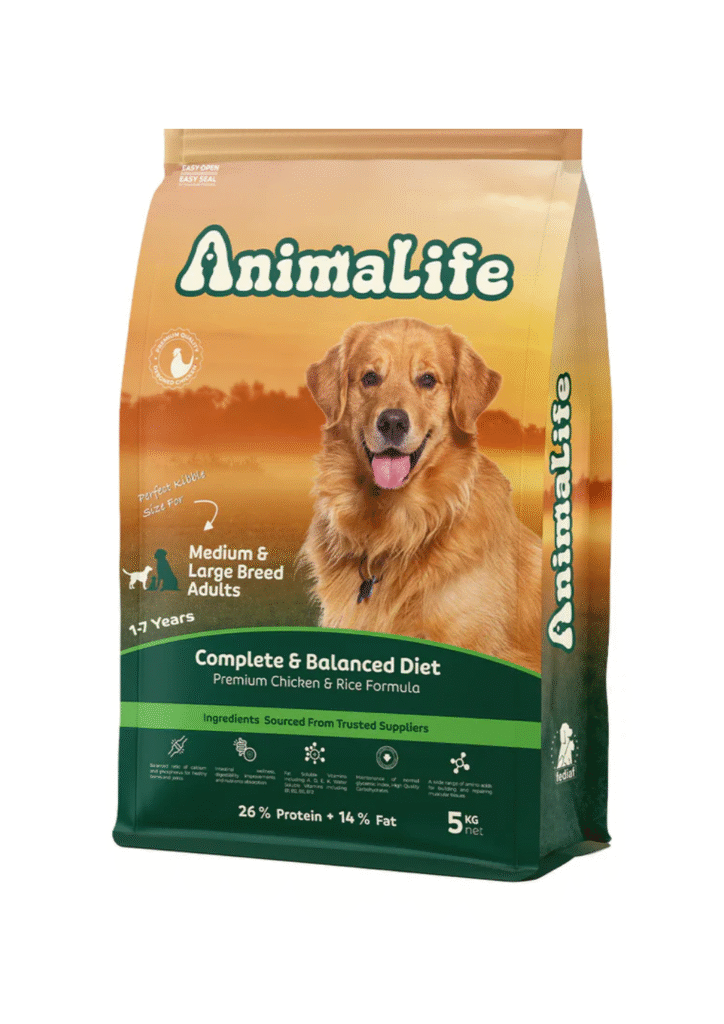 ANIMAL LIFE ADULT MEDIUM & LARGE 5 KG