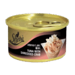 Sheba Wet Food Tuna with Shredded Crab for Adult Cat 85G