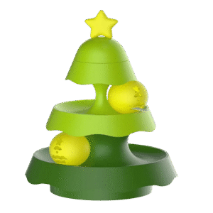 Christmas Catnip Tree Toy - Image 1