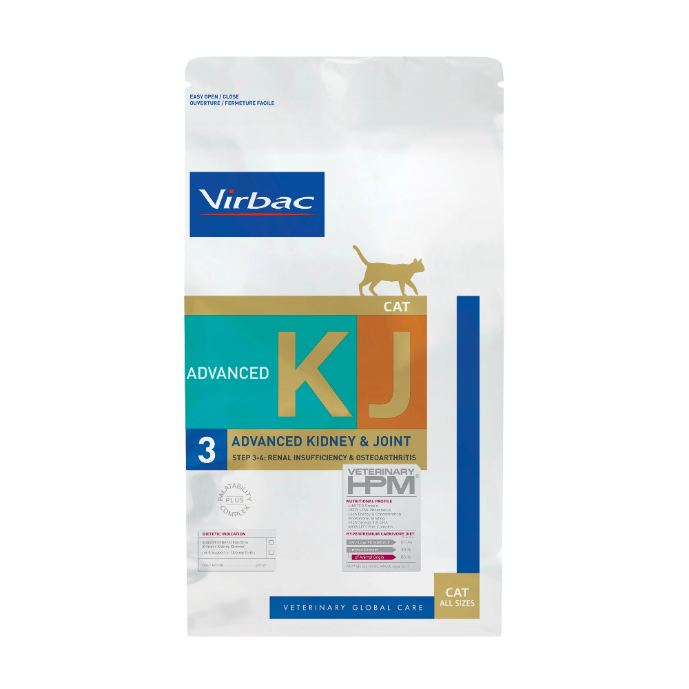 57d907ca8feb-Bag_HPM-KJ3_cat_fac_20260520100754454.png Virbac Cat Advanced Kidney & Joint - Image 1