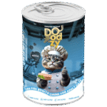 Doodzy Wet Cat Food Tuna Fish Bonito Chunks For Adult Cats 400 G