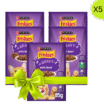 Buy 4+1 Free Friskies Beef Chunks in Gravy Wet Cat Food Pouch 85g