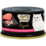 FANCY FEAST Royale White Meat Tuna Affair With Seafood Strips 85 G