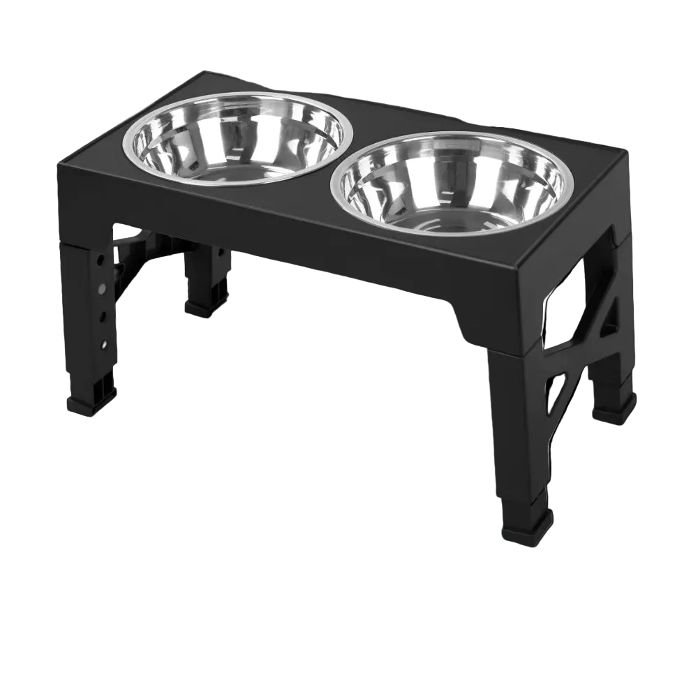 71RutLBQ10L_ee2a5388-1c59-41d7-bfbd-da7b73b99758.png Raised Dog Double Bowl Stand - Image 1
