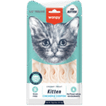 Wanpy Creamy Chicken & Codfish Treats for Kitten 70 g (5*14g)