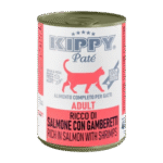 Kippy Wet Food For adult Cat Salmon with Shrimp 400 gr