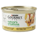 Gourmet Nature's Creations Rich In Chicken, Garnished With Spinach And Tomatoes 85g