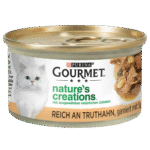 Gourmet Nature's Creations Rich In Turkey ,Garnished With Parsnip And Spinach 85g