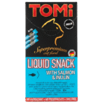 Tomi Super premium Cat Food Liquid Snack With Salmon & Inulin 8 * 15 g