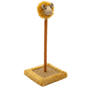 Lion Cat Scratching with Plush Toy 20 Cm*12 cm - Image 1