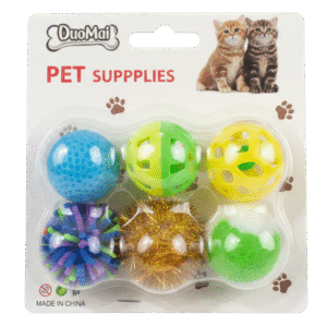 Dobo Pet 6 Ball Multi Color - Image 1