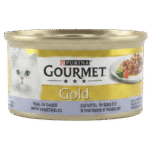 Purina Gourmet Gold With Veal In Sauce & Vegetables 85 g