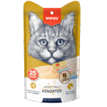 Wanpy Creamy Treat For all Cat Assorted 25 Pack 8 Flavors