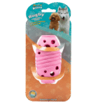 Soleil Pet's World Rugby Natural Rubber Dog Toy
