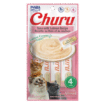 Churu Creamy Cat Treat Tuna With Salmon 4 Tubes 56g