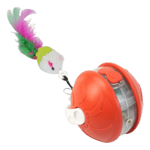 Running Ball with Laser & Sound Cat Toy - Image 1