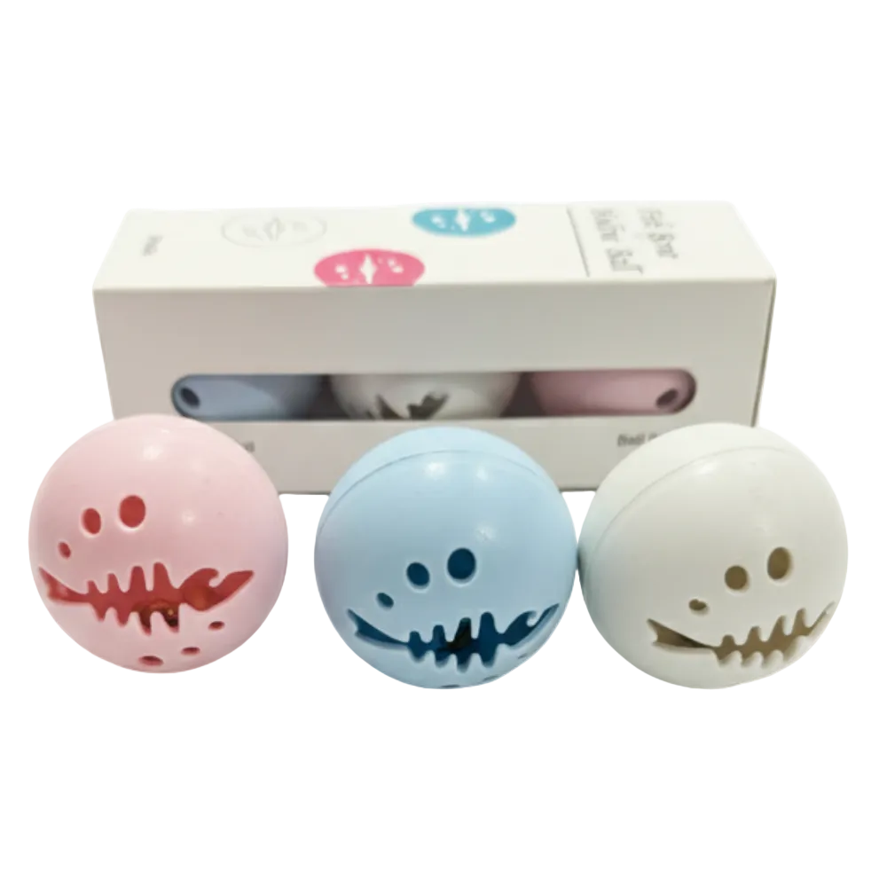 Gemini_Generated_Image_10l5ge10l5ge10l5.png YujiaMing Fish Bone Hollow 3 Ball Toy For Cats - Image 1