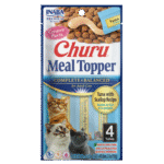 Churu Meal Topper Tuna with Scallop Recipe For Cats Tubes 56g