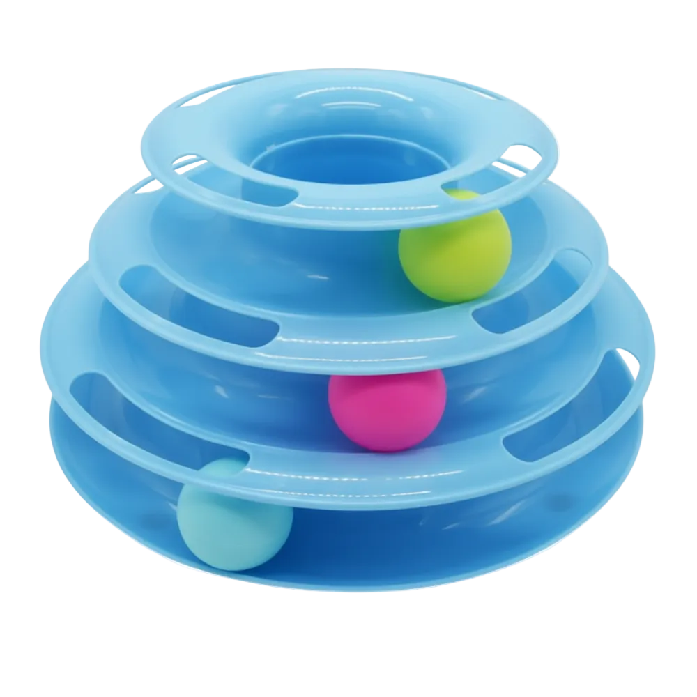 Gemini_Generated_Image_1mbd951mbd951mbd.png Cat Toy 3 Floor With Ball - Image 1