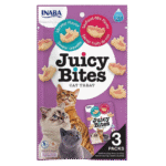 Inaba Juicy Bites Shrimp and Seafood  Flavors For Cat 3 Packs