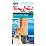 Inaba Tuna Grilled Calamari Flavored Broth For cats 15g