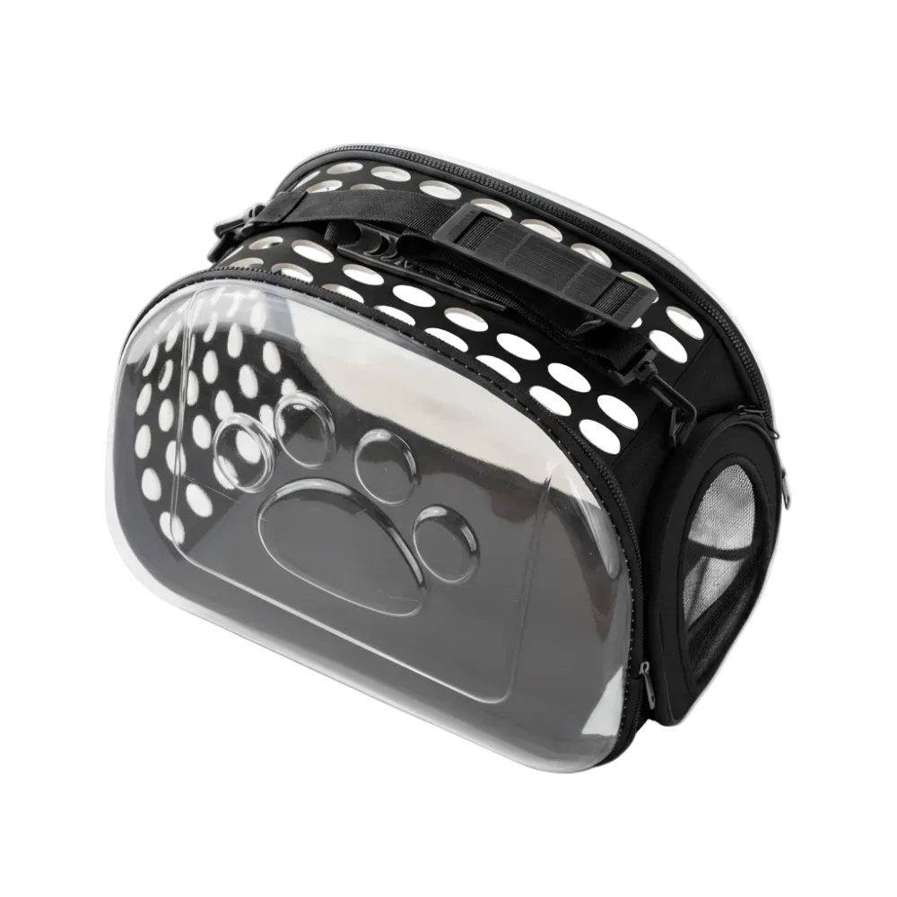 Gemini_Generated_Image_ah46c0ah46c0ah46.png Pet Carrier Package for Cats and Small Dogs Black Large Size 42*28*32 Cm - Image 1