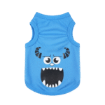 Pet Clothes Blue Monster