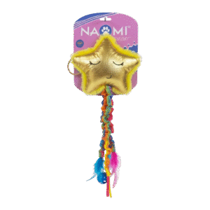 Naomi Golden Star Cat Toy - Image 1