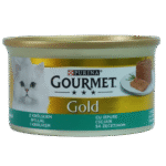 GOURMET PURINA GOLD WITH RABBIT 85 GR