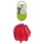 Nunbell Squeaky Dog Toy with Protrusions 10 Cm
