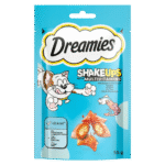 Dreamies Shake Ups Treat for Cat Seafood 55g German Edition