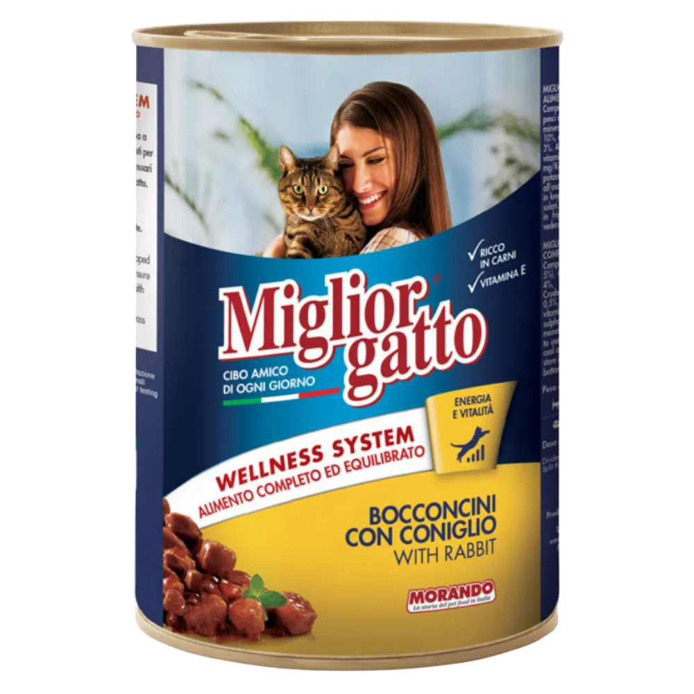 MG_lattina_C_405_20260519145157549.png Miglior Gatto Wet Food for Adult Cat Rabbit 405G - Image 1