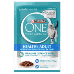 Purina One Healthy Adult Ocean Fish in Gravy Pouch Cat Food 70g