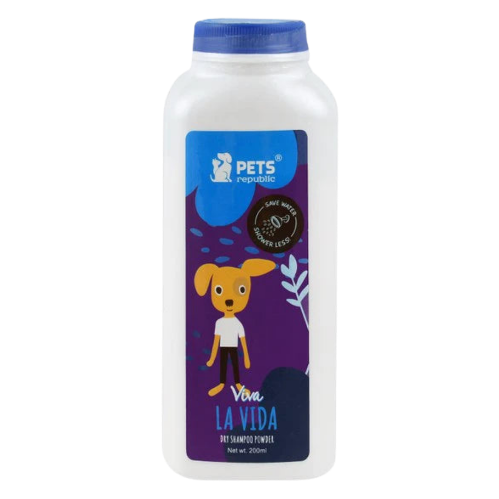 Pets_Republic_La_Vida_250x_042fbb88-4928-4b4f-9cb8-9965da0d6433.png Pets Republic Dry Shampoo Powder Viva La Vida 200g - Image 1