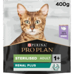 Pro Plan Sterilised Adult Renal Plus Dry Cat Food with Turkey 400g