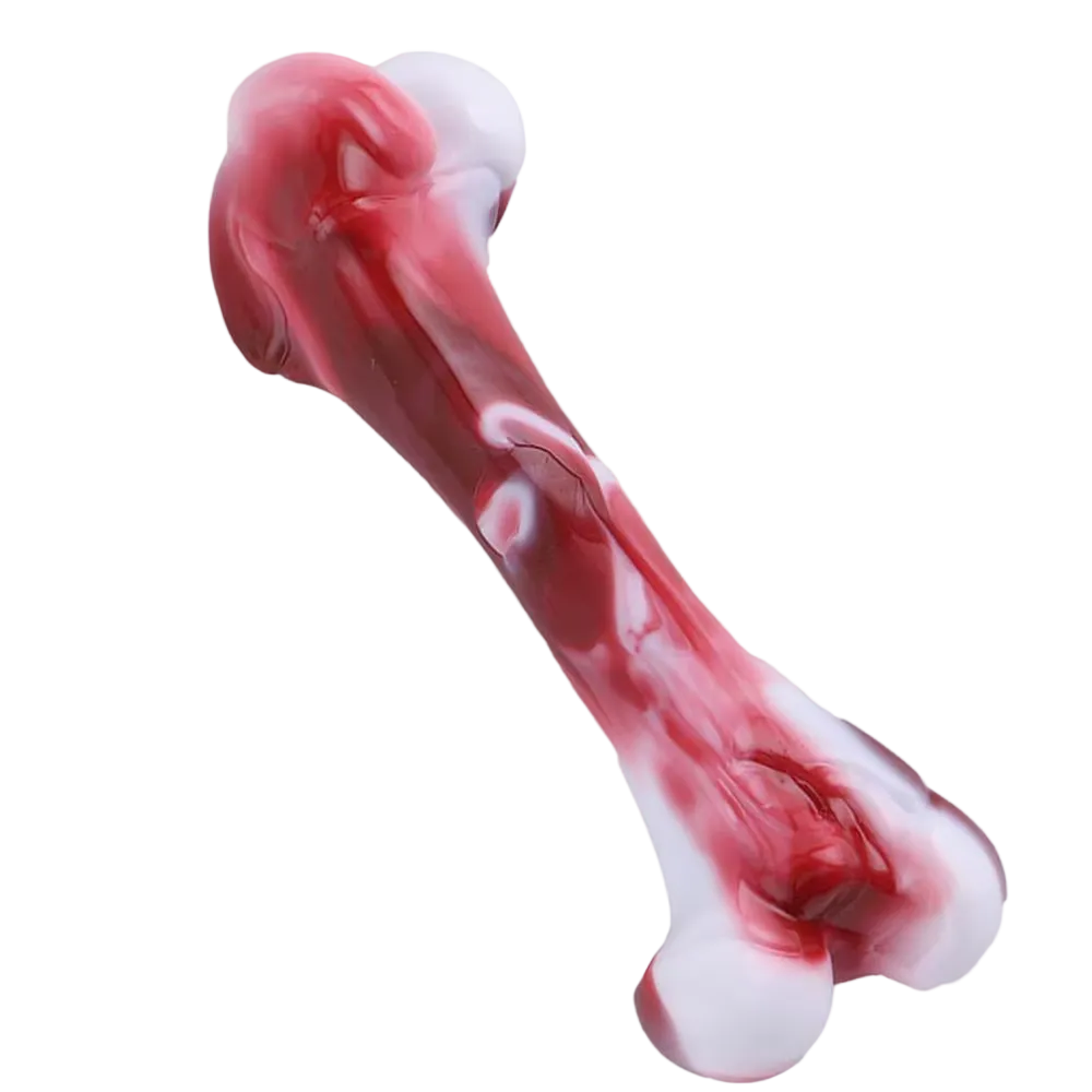 S4c9e38a31403431ea07df4e9c91d7b8ad.png Chew Toys Realistic Bone Shape Teething Toys for Large/Medium Dogs - Image 1