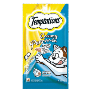 Temptations Creamy Chicken And Tuna Flavors Cat Treat 4Pcs - Image 1