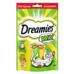 Dreamies Mix Treat for Cat Catnip & Chicken 140g