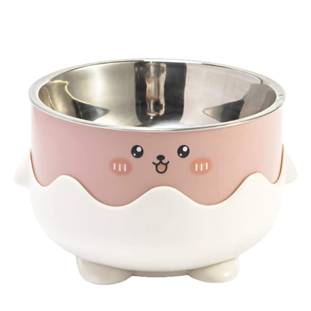 background-editor_output_cf918c5.png Stainless Pet Bowl Size 14*9*16.5 Cm - Image 1