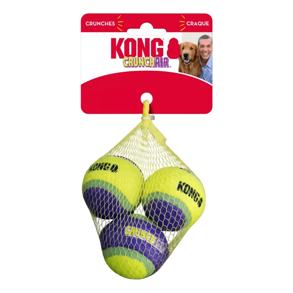 br-11134207-7r98o-lpkt7ycdh94ca6.png Kong Crunch Dog 3Tennis Ball Toy - Image 1