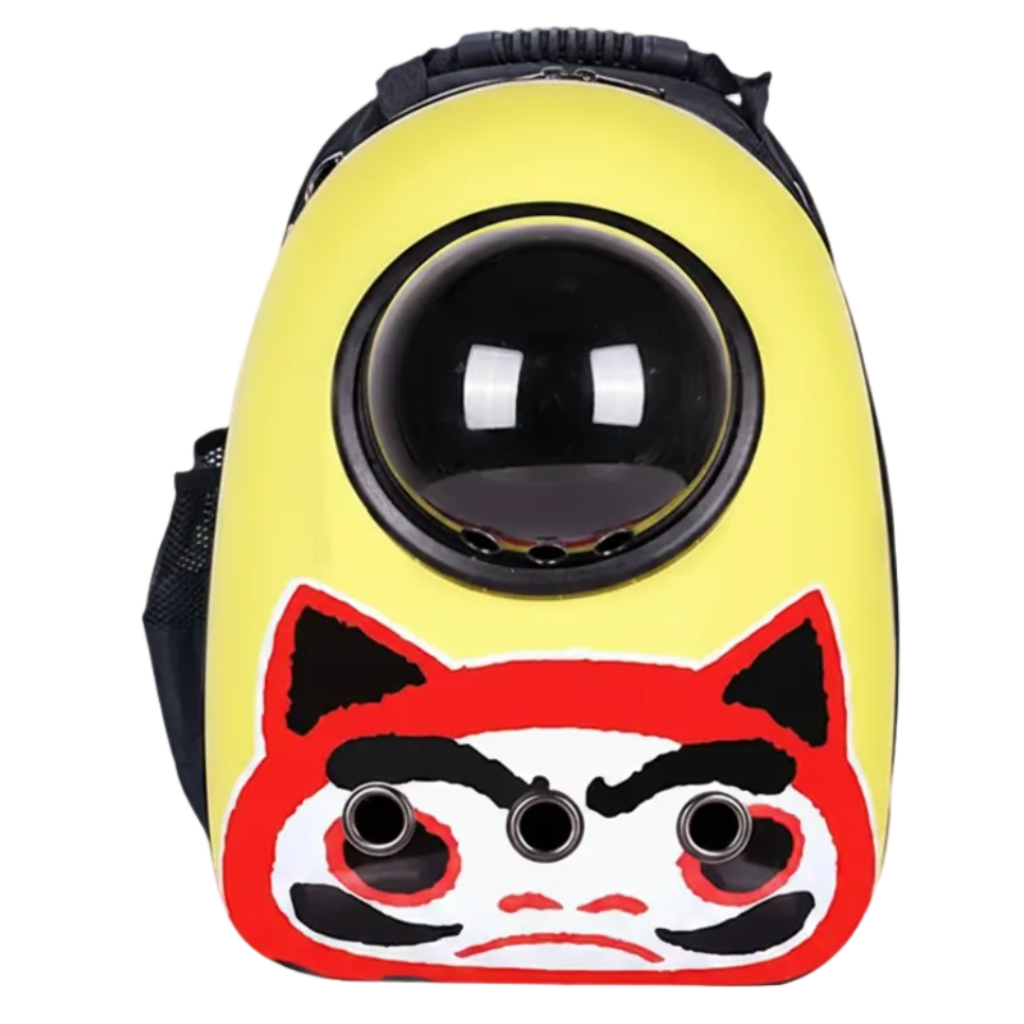 cat-space-backpack-white-background.png Pet Carrier Backpack Katsuoji Size 42*30*25 Cm - Image 1