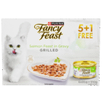 Fancy Feast Grilled Salmon Feast in Gravy 85g Buy 5 Get 1 Free