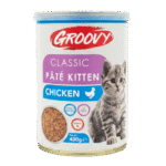Groovy Wet Food for Kitten Classic Pate Chicken 400g