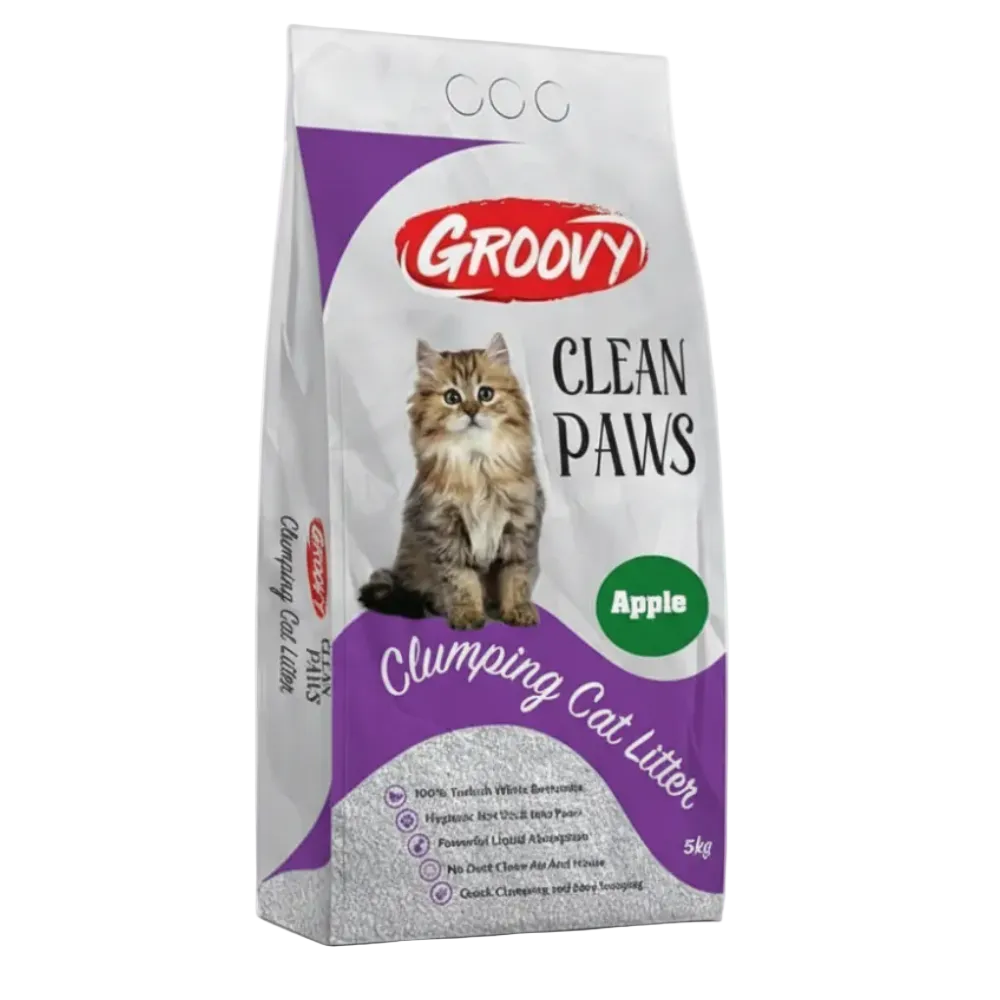 groovy-clean-paws_1b210e7c-566b-4467-b308-1cf6056ff374.png Groovy cat litter Apple - Image 1