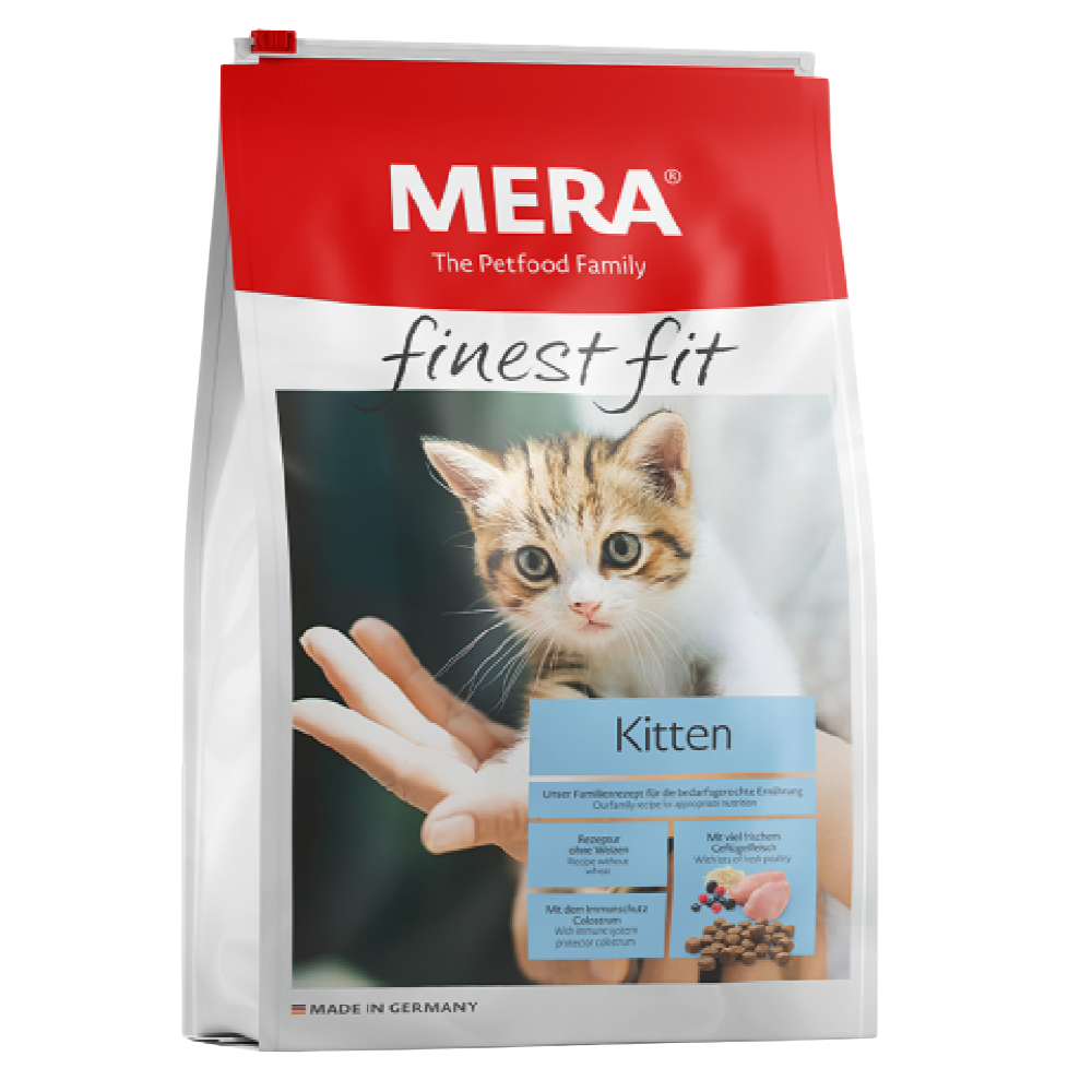 image_1024_bbe6b43c-14d1-4d22-a583-c3d4421dced0_20260531191233524.png Mera Finest Fit Dry Food with Poultry for Kittens 1.5 kg - Image 1