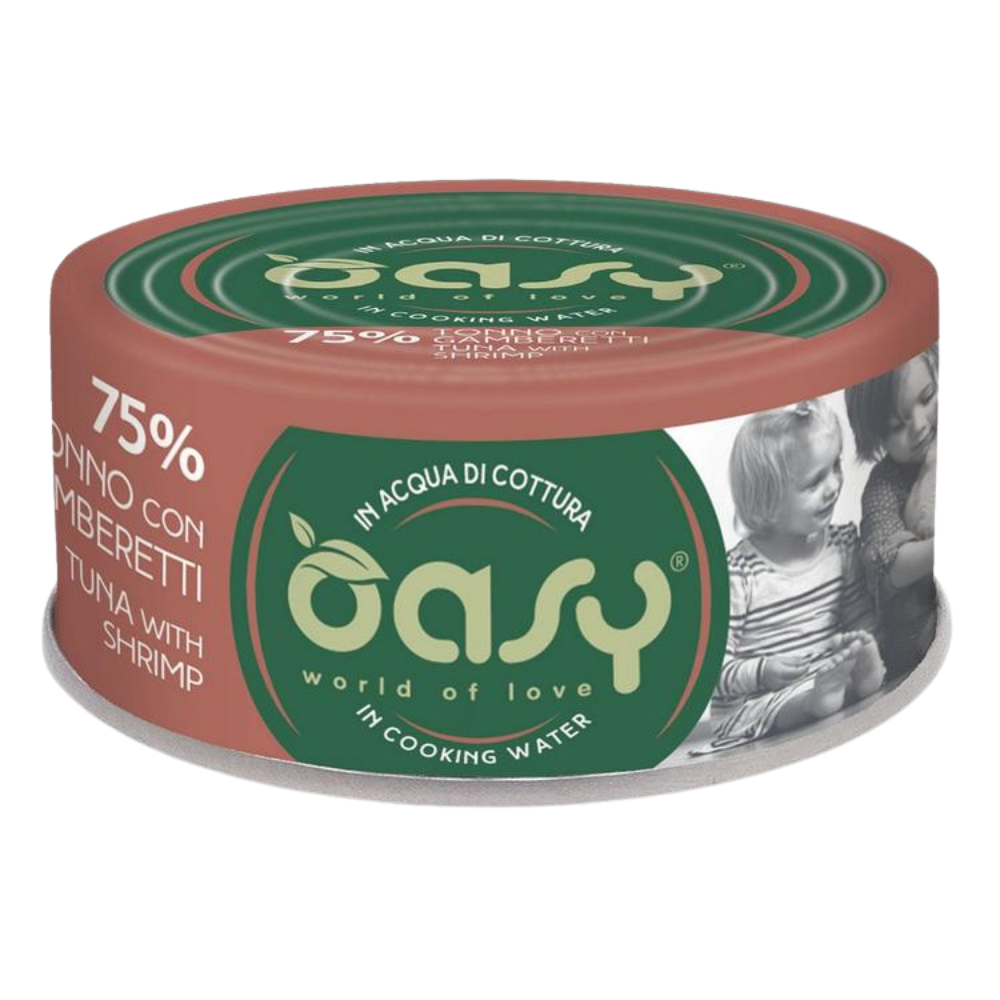 image_b6ea8dc3-66e2-451e-8923-6d7ef7219a25_20260616144855631.png Oasy Wet Cat Food More Love Can Tuna with Shrimp 70g - Image 1