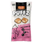 Cindy Recipe Puffz Cat Treat Salmon with Coconut Oil 60g