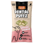 Cindy Recipe Dental Puffz Cat Treat Grilled Salmon 60g