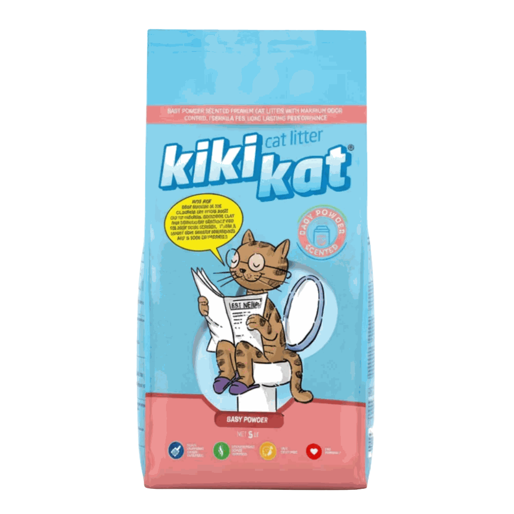 kikikat-5l-baby-powder_20260531145305675.png Kiki Kat Cat Litter Baby Powder - Image 1